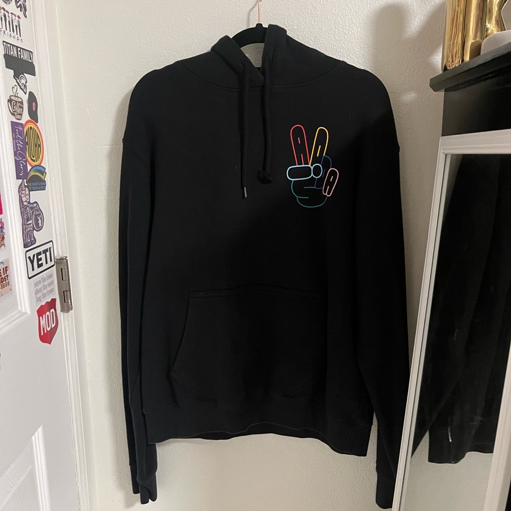 Black adidas hoodie